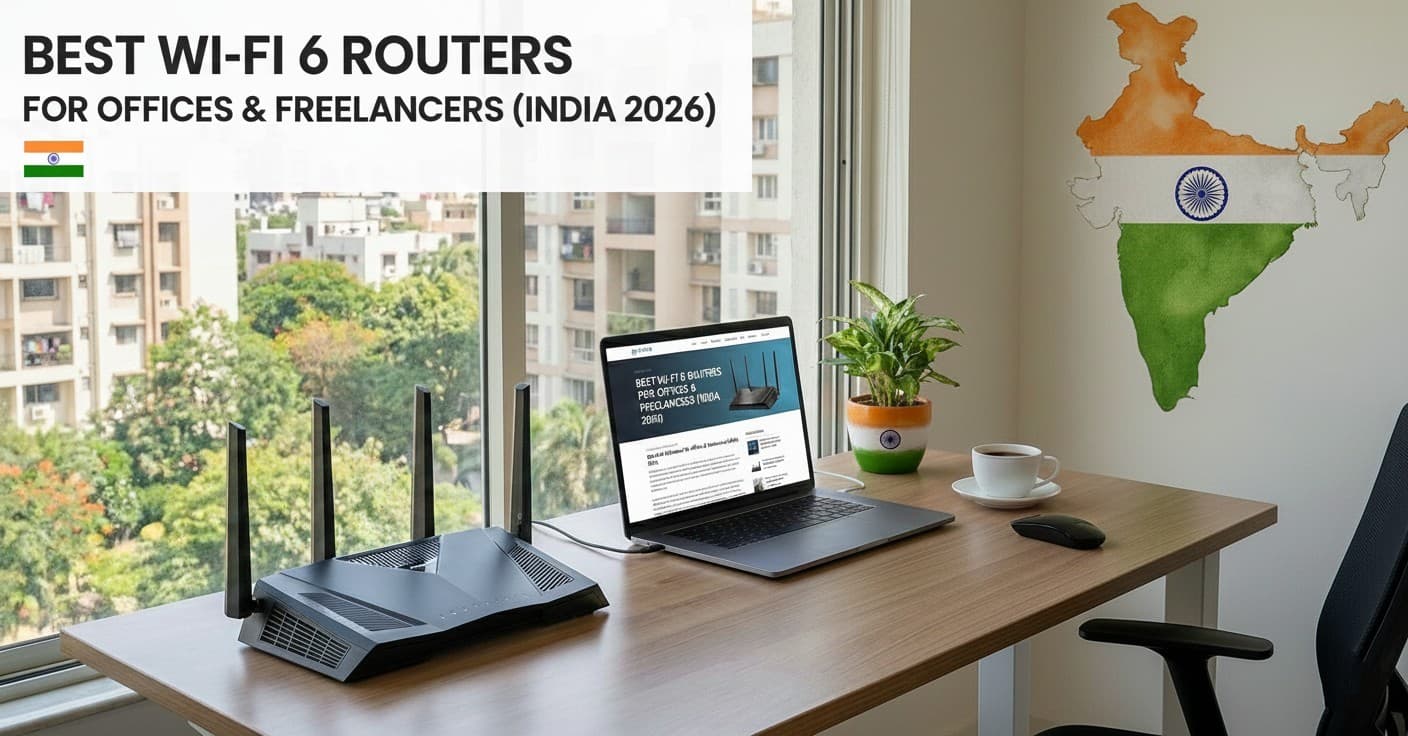 Best Wi-Fi 6 Routers for Offices and Freelancers (India 2026)