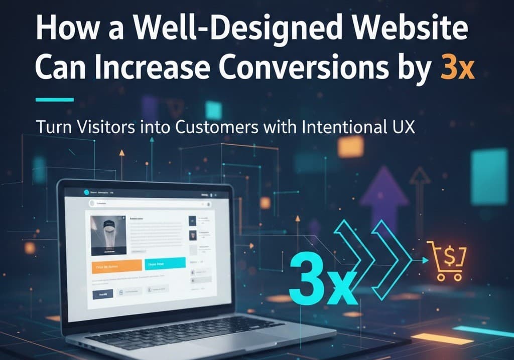 How a Well-Designed Website Can Increase Conversions by 3x
